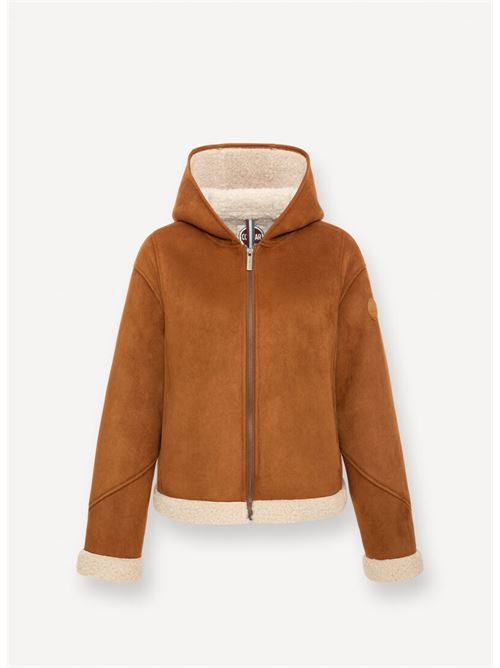 hooded jkt in soft synthetic sheepskin COLMAR ORIGINAL | 20000019 1JU956